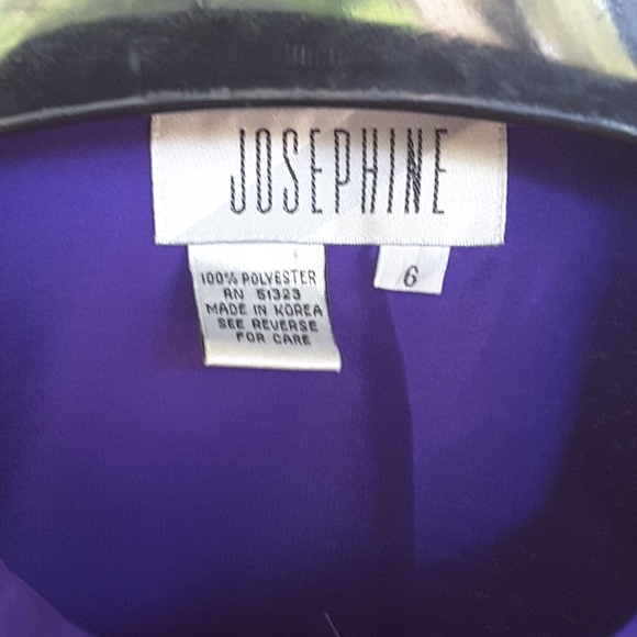 Josephine Purple Blouse - Picture 3 of 3